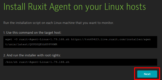 Install Ruxit Agent on your Linux hosts tvn69423 Ruxit