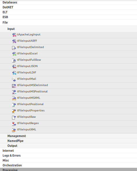 Talend_Input_Modules