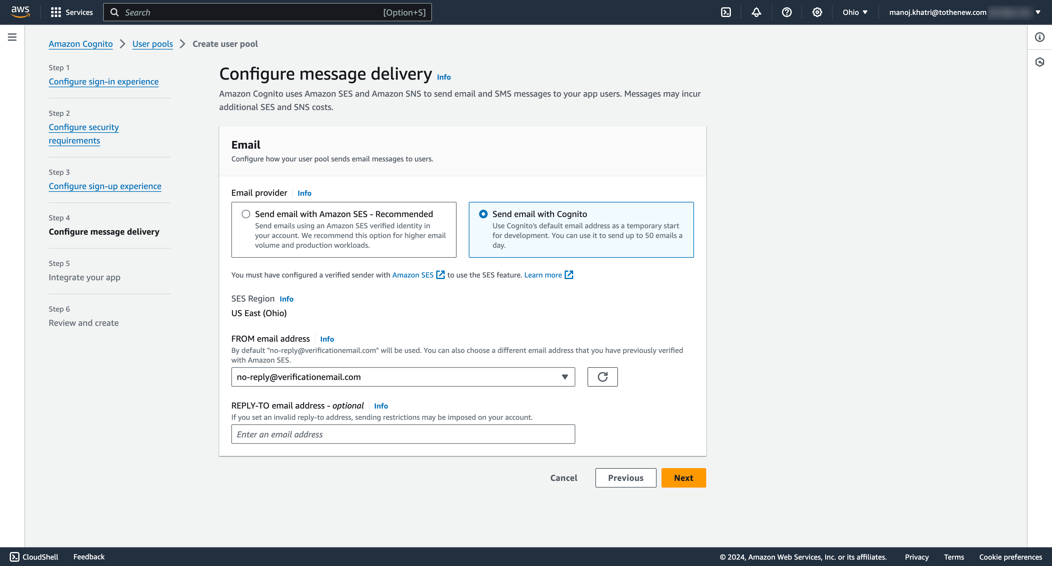 Configure Message Delivery