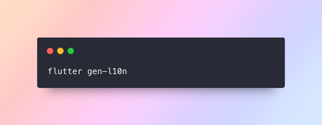 Generating the Localization Files